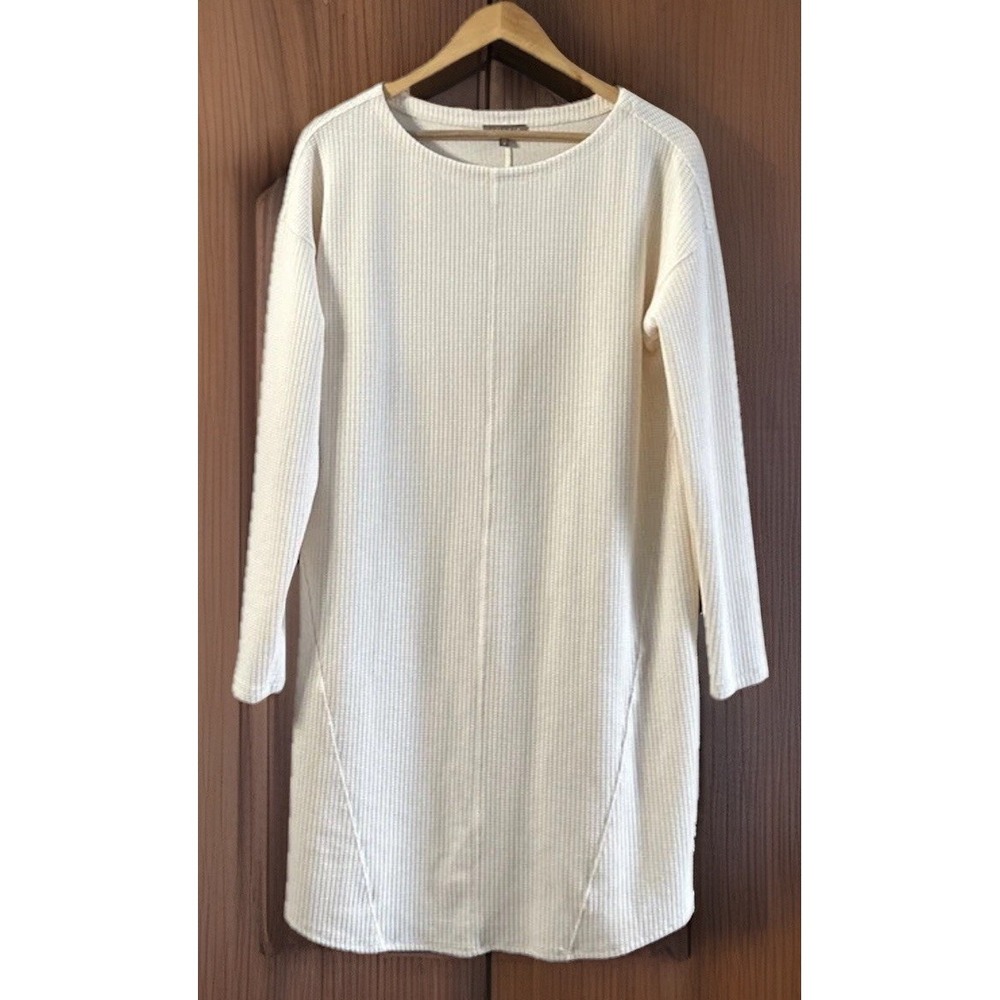 Women's Lilla P Seamed Boatneck Dress‎ Sz Medium